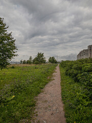 path in the countryside