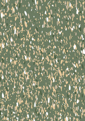 Abstract dotted background on a green background