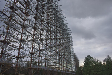Duga is a Soviet over-the-horizon radar station for an early detection system for ICBM launches.