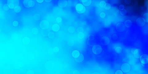 Light Pink, Blue vector backdrop with circles. Modern abstract illustration with colorful circle shapes. Pattern for business ads.