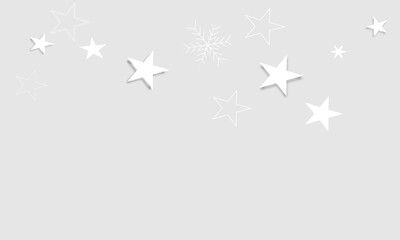 Stern Sterne Band Banner Hintergrund weiss