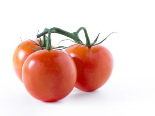 Fresh three tomatoes