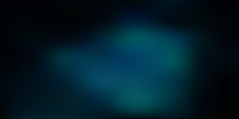 Dark blue vector blurred template.