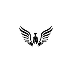 Spartan Helmet silhouette, Warrior symbol, Spartan logo, Spartan helmet, Spartan symbol.