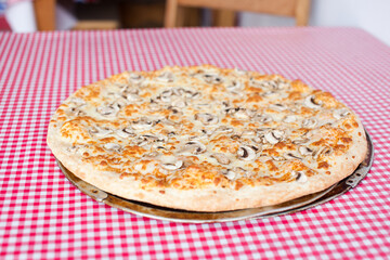 knusprige Pizza