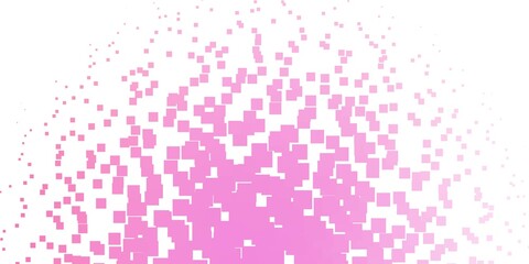 Light Pink vector background in polygonal style. New abstract illustration with rectangular shapes. Pattern for websites, landing pages.