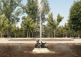 fountain in the park