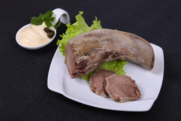 Gurmet pork tongue snack