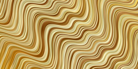 Light Orange vector texture with circular arc. Bright illustration with gradient circular arcs. Smart design for your promotions.