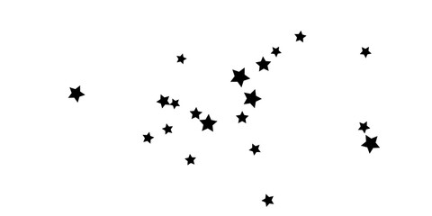 Star confetti. 