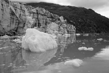 Icebergs, Glacier Bay National Park, Alaska