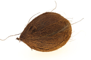 Coconut isolated on white background