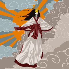 amaterasu Shinto sun mythology goddess