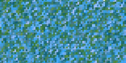 Light BLUE vector layout with lines, rectangles. Abstract gradient illustration with rectangles. Pattern for commercials, ads.