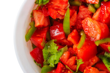 Fresh vegetable salad