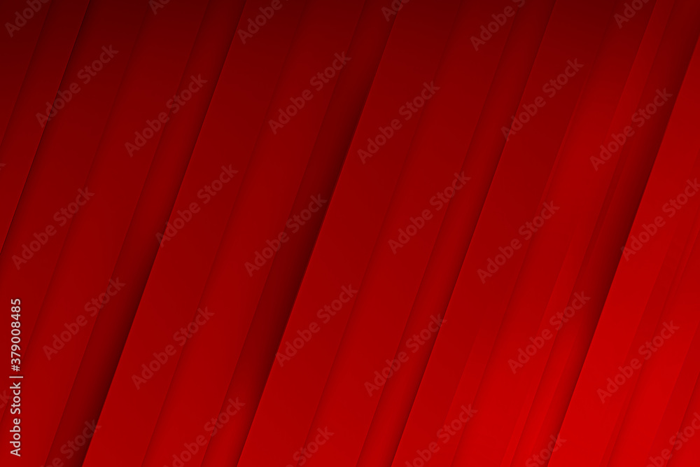 Poster abstract lines red background with solid colors and shapes. modern abstract backdrop concept