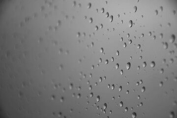 rain drops on the window