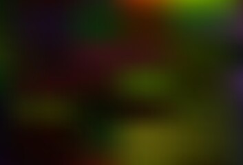 Dark Green, Yellow vector glossy abstract layout.