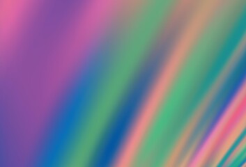 Dark Purple vector blurred shine abstract background.