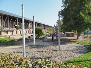 Bad Dürkheim - Gradierwerk Bad Dürkheim (Saline) mit Riesenrad