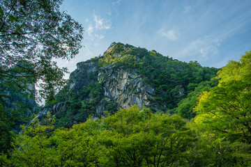 昇仙峡の壮大な景色 - obrazy, fototapety, plakaty