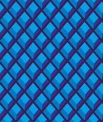 Fototapeta premium Grating, seamless lattice pattern. Modern design in bauhaus style. Good idea for textile, wallpaper, shopping poster, wrapping paper.