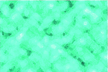 Water lights, green abstract  vector background, seamless pattern.