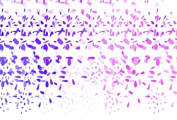 Fototapeta na wymiar Light Purple, Pink vector background with spots.