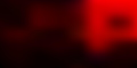 Dark red vector abstract blur template.