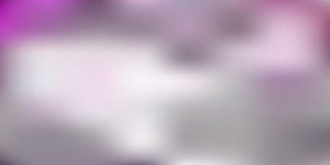 Light purple, pink vector blur background.