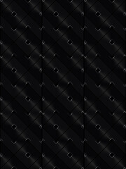 Beauty and fashion copcept luxury style, seamless wallpaper background black and white, metallic dark grey color tone.