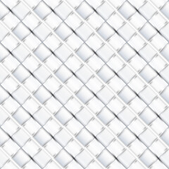 Simple, smooth surface, black and white color tone, seamless argyle shapes background.