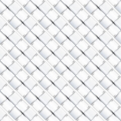 Simple, smooth surface, black and white color tone, seamless argyle shapes background.