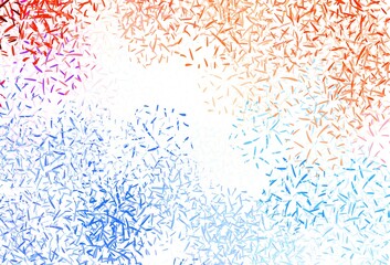 Light Pink vector template with repeated sticks.