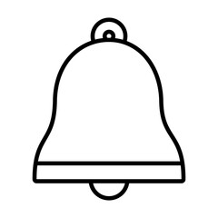 bell icon image, line style