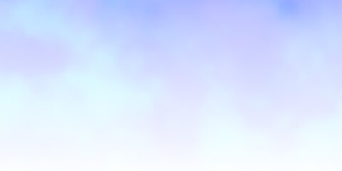 Light BLUE vector pattern with clouds. Shining illustration with abstract gradient clouds. Template for landing pages.