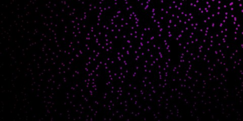 Dark Pink vector texture with beautiful stars. Modern geometric abstract illustration with stars. Best design for your ad, poster, banner.