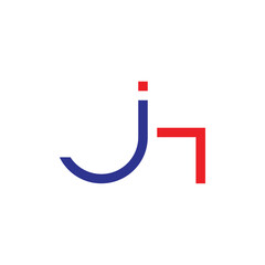 JH letter logo design vector