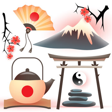 Tradition japanese symbols