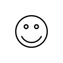 Fototapeta premium smile icon 