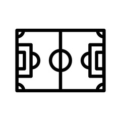 soccer field icon 