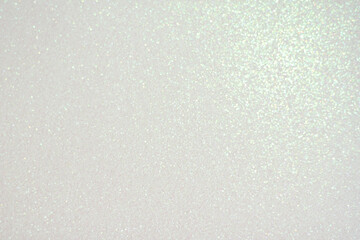 Silver texture background. White Christmas lights glitter

