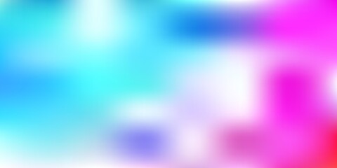 Light blue, red vector gradient blur texture.