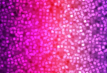 Light Purple, Pink vector template with rhombus.