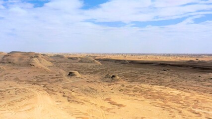 landscape in the desert