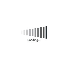 loading or buffering icon logo template