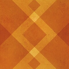 abstract orange background geometric design for fall autumn colored brochures or Thanksgiving backgrounds with classy shapes and lines forming wallpaper pattern has vintage grunge background texture