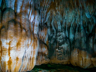 Rock formation in Vang Vieng Cave