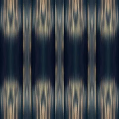 Sierkussen Boho stijl Ikat Abstract Blur Seamless Pattern Ethnic Swatch. High quality illustration. Smudged boho traditional ikat thread design. Fuzzy abstract blobs.  © NinjaCodeArtist