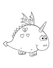 Cute Monster Vector Illustration Art